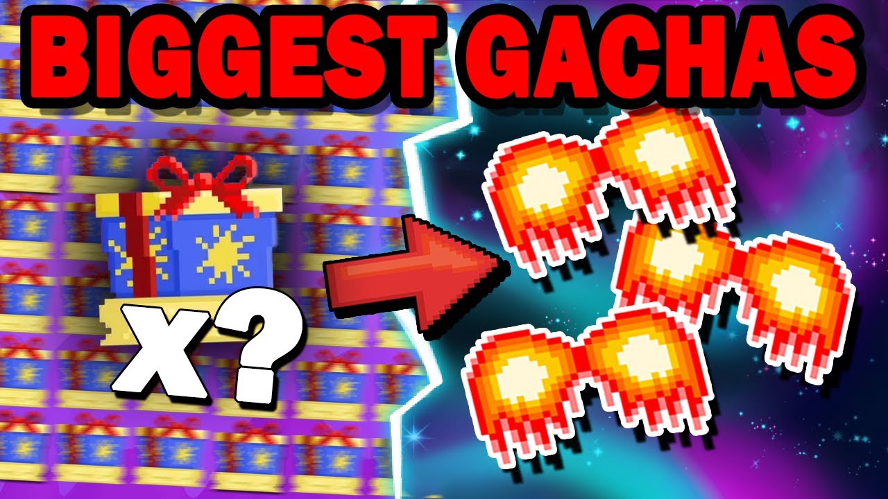 TOP 3 BIGGEST GROWTOPIA GACHA IN HISTORY! [ GOT SUPER LUCKY!!! ] ( Ft. 