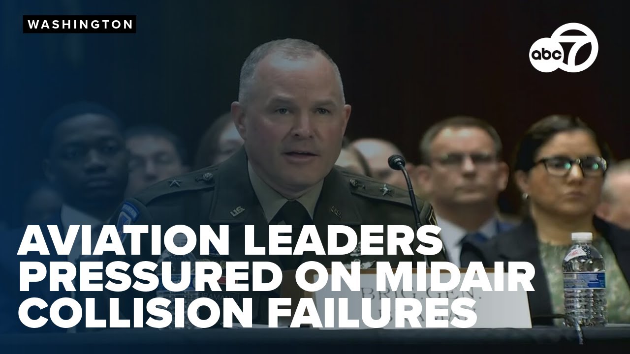 Congress presses aviation leaders on failures before Potomac deadly midair collision