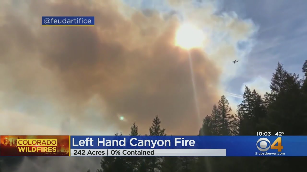 Lefthand Canyon Fire Forces Evacuations In Town Of Ward