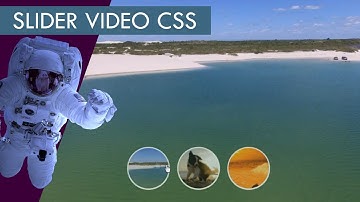 Slider Video - CSS / HTML5