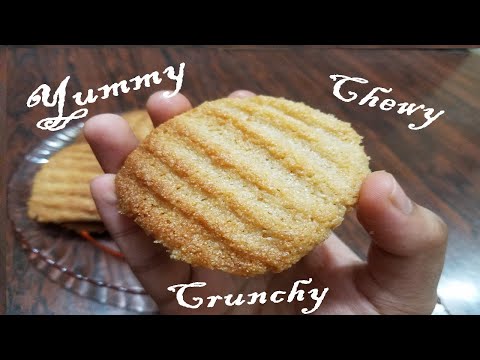 Video: Semolina Crispy Cookies Opskrift