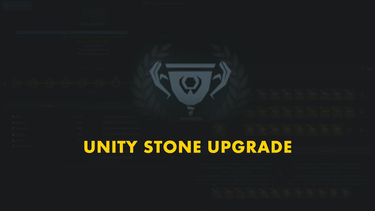 [BnS] Unity Stone Upgrading | Equipment Upgrades