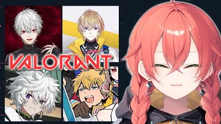 【 Valorant 】レート高杉にじフルパ！w/叢雲さん・葛葉先輩・エクス先輩・風楽先輩【にじさんじ/獅子堂あかり】