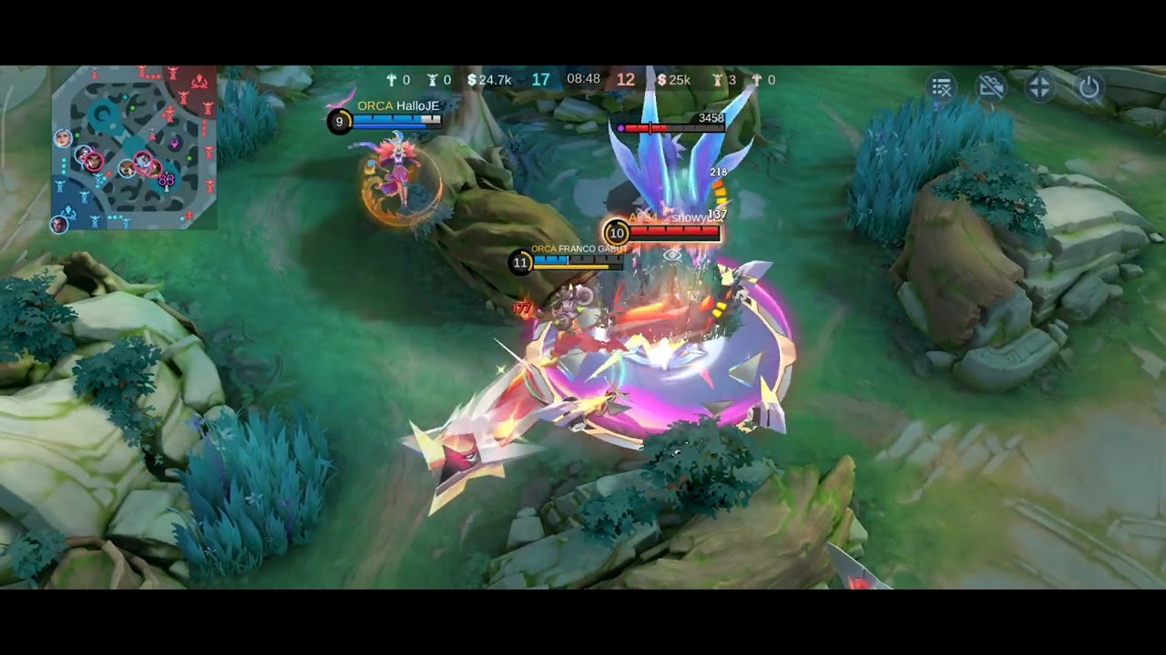 X Borg jungle, 18 kill + maniac!!! Yang mau build ada di akhir video. #mobilelegends #gaming 