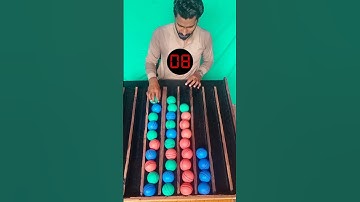Ball sorting 20 second challenge video #asmr #funnyfamilygames #satisfying