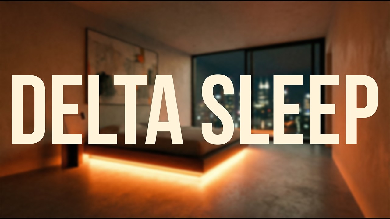 Delta Waves for Deep Sleep 🌙 Fall Asleep Fast | 3 Hours Ambient Sleep Music