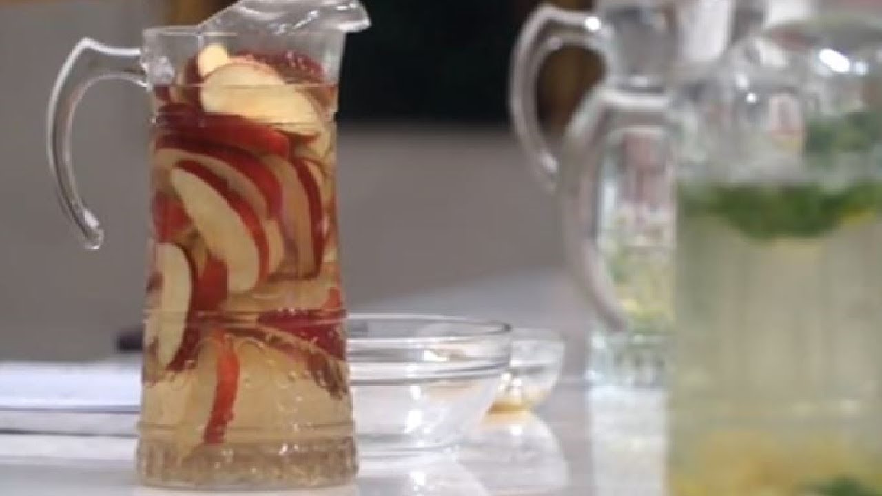 سفرة سالي مع سالي فؤاد | مشروبات الديتوكس | طريقة عمل مشروب التفاح والقرفة والعسل