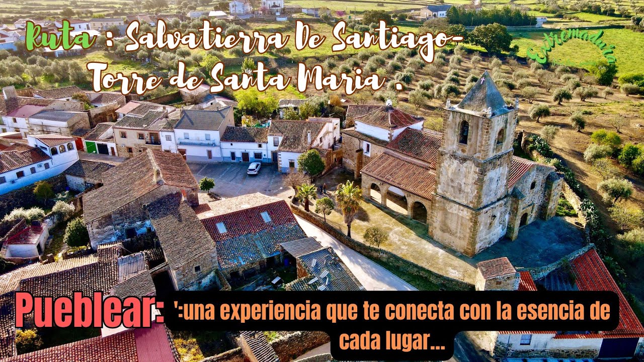 Ruta:Miajadas-Salvatierra de Santiago-Torre de Santa Maria...