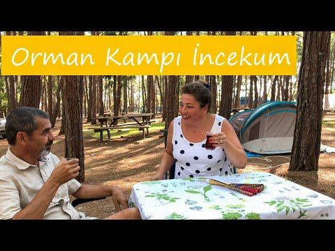 Çadır İle Alanya Kampı | Kampta Huzurlu Bir Gün | Alanya İncekum Orman Çadır ve Karavan Kamp Alanı