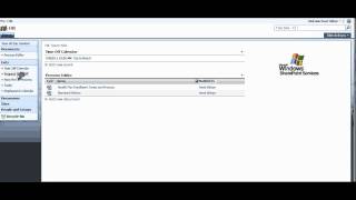 Request Time Off - SharePoint Workflow