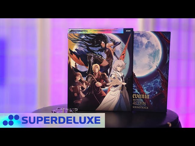 SUPERDELUXE Castlevania Dominus Collection Deluxe Edition Unboxing