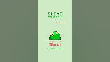 ꒷꒦ Slime ꒷꒦ Asset Pack #pixelart #gamedev