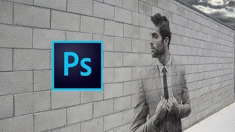 Graffiti Effect | How to put an image into wall | Photoshop tutorial