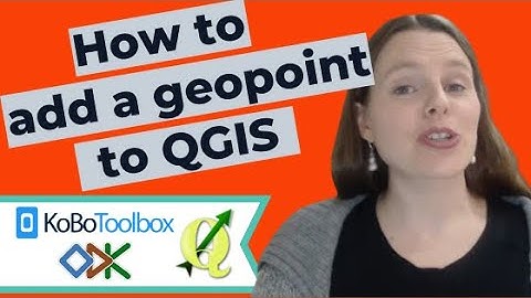 How to Add a "geopoint" to a QGIS map from KoboToolbox or ODK