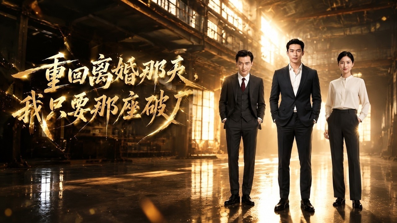 【全集完結】《重回離婚那天,我只要那座破廠》#都市#男頻#玄幻#短劇#熱血#高清#神雲爽劇#熱播短劇