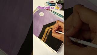 Kaaba painting ideas for beginners ✨💫🌙 wani #art#artist