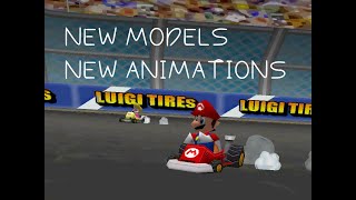 Mario Kart DS Pre-alpha Replica: Award ceremony with new animations