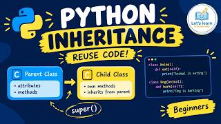Python Inheritance Explained in Telugu | Parent Class, Child Class & super() | Beginners