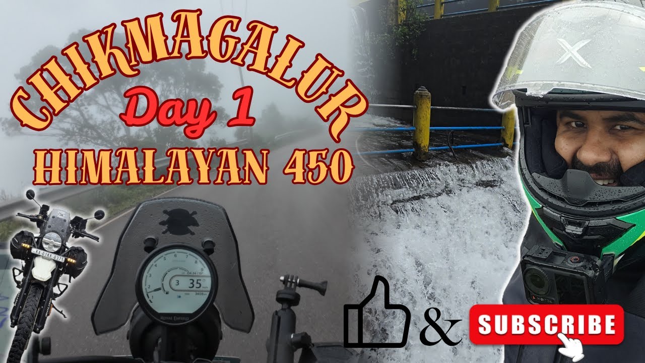 Bengaluru to Chikmagalur Ride | Day 1 | Solo | Royal Enfield Himalayan 450