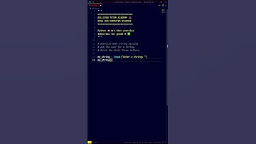 STRING SLICING - Python GCSE (Beginner)