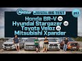 BR-V vs Stargazer vs Xpander Cross vs Veloz: Subcompact seven-seater Big Test part one | Top Gear PH