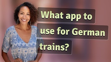 What app to use for German trains?