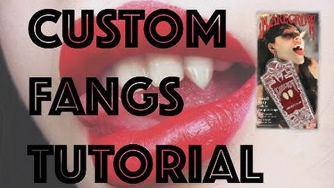 Scarecrow Fangs Tutorial
