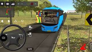 Euro Bus Driving Game Public Transportation 2024 -  Indonesia Bus Simulator Android Gameplay #1985