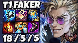 T1 Faker Locke vs Diana [ MID ] Korea Grandmaster 1606 LP | Patch 26.15