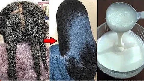 A Japanese secret to permanently straighten coarse...