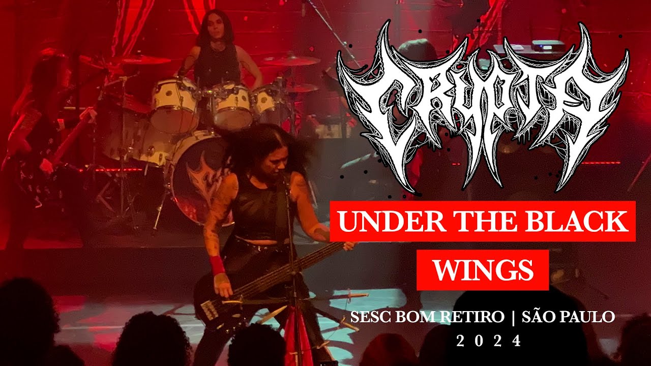 CRYPTA Under The Black Wings Live at Sesc Bom Retiro 2024 YouTube
