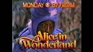 Alice in Wonderland Mini Series Promo (WCBS, 1985)