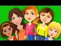 Five Strict Moms | Kids Tv Nursery Rhymes And Childrens Song For Kids | kids tv nursery rhymes