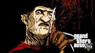 Gta 5 Online Nightmare On Elm Street Horror Movies W Real Black People Pt 4 Gta V Online Skit