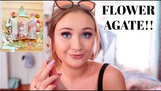 MY FLOWER AGATE CRYSTAL COLLECTION!! | ItsAnnaLouise