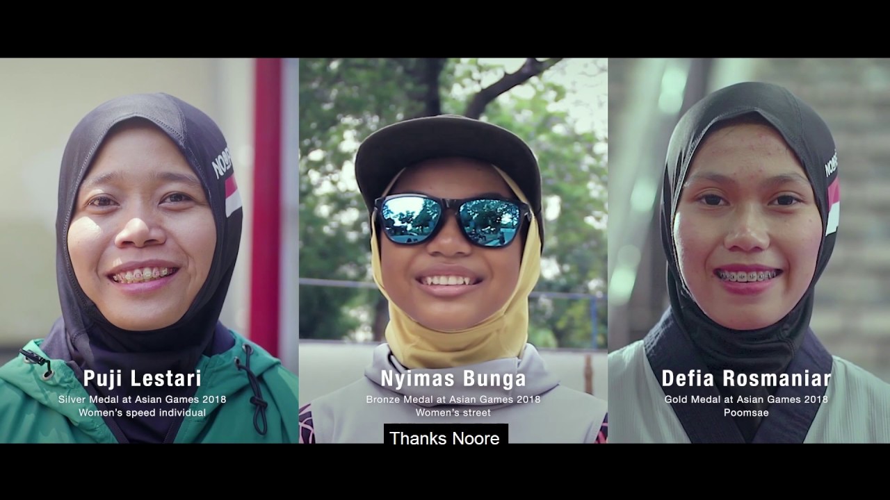 NOORE SPORT HIJAB FOR THE CHAMPION OFFICIAL VIDEO - YouTube