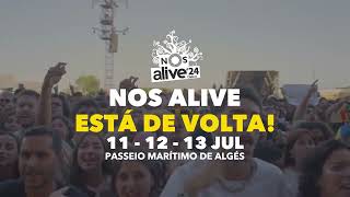 NOS ALIVE&#39;24 - O MELHOR CARTAZ. SEMPRE!