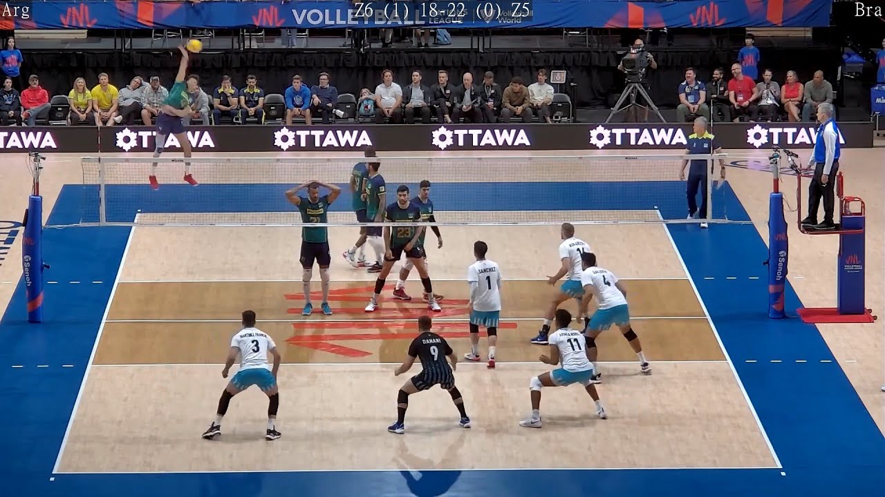 Volleyball Brazil - Argentina Amazing FULL Match