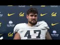 Cal Football: Aidan Keanaaina Media Availability (9.30.2025)
