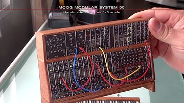 MOOG MODULAR SYSTEM 55 - Handmade Miniature 1/6 scale