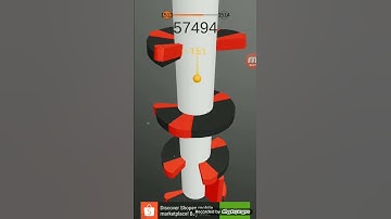 Helix jump!!Level 1513 high score 1400000 top score in the world??