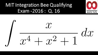 MIT Integration Bee Qualifying Exam 2016  :  Question  16