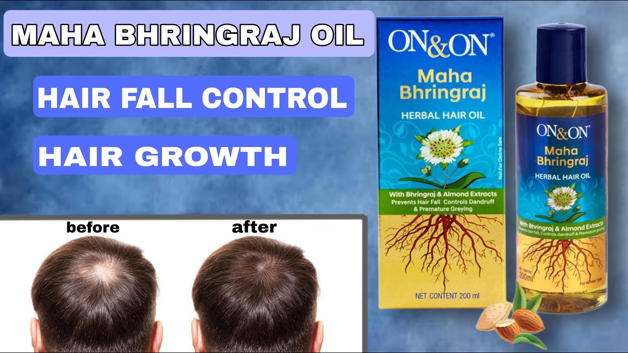 On&On maha bhringraj herbal hair oil 