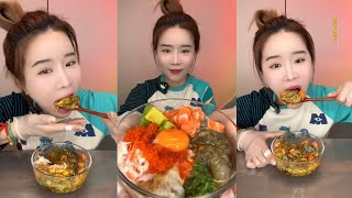 【Seafood MUKBANG】✨ ASMR FOOD 🍜 REAL SOUNDS MUKBANG🍝🍜🥓🥢🍗 | 2024 EATING SHOW #asmr #美味しい食べ物#食べ物 #vlog