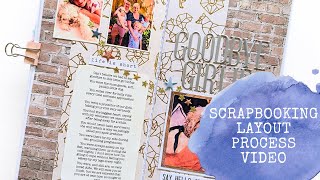 Travellers Notebook Process video - Goodbye my Girl