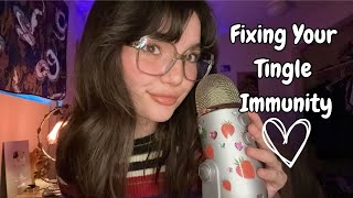 ASMR | Fixing Your Tingle Immunity (Fast and Aggressive Triggers) Mouth Sounds, Mic Triggers, + More