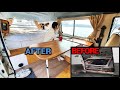 세계일주용 차박 캠핑카 자작, 드디어 최종 공개합니다! MB100 Camper van Self-built