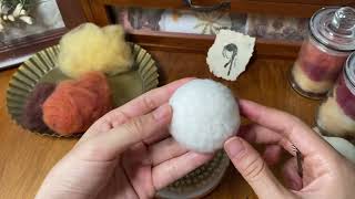 DIY Needle Felted Mushroom Tutorial by Maria Callary Toys