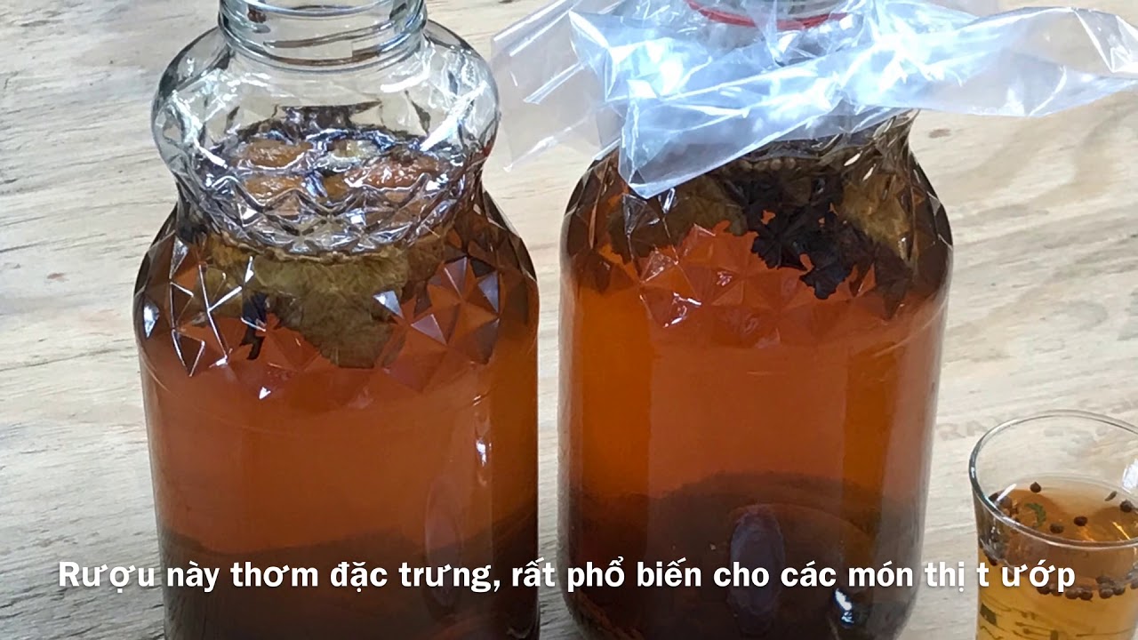 Cách ngâm rượu Mai Quế Lộ đơn giản How to make Mui Kwe Lu liquid YouTube
