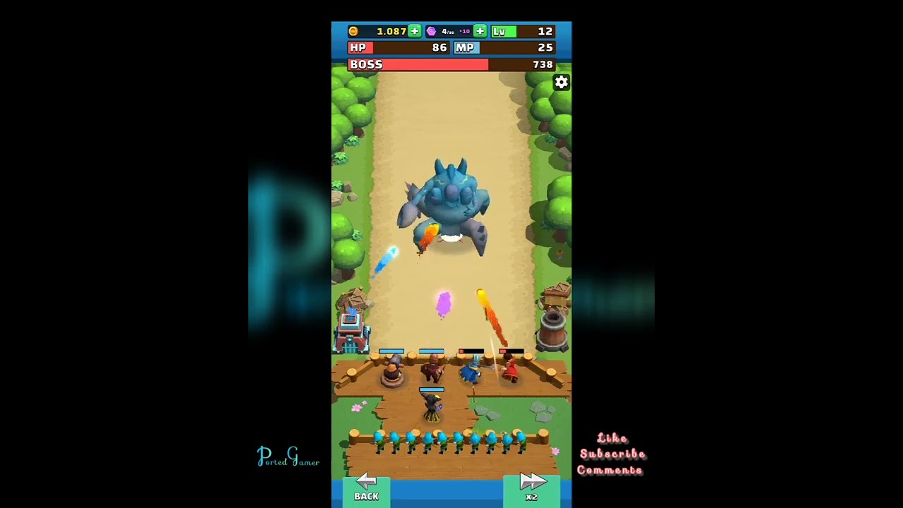 Wild Castle TD- Grow Empire Gameplay Walkthrough completed waves 11-20 😏😏.